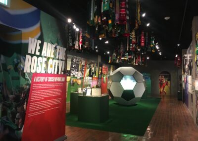 HISTORY OF SOCCER EXHIBITION