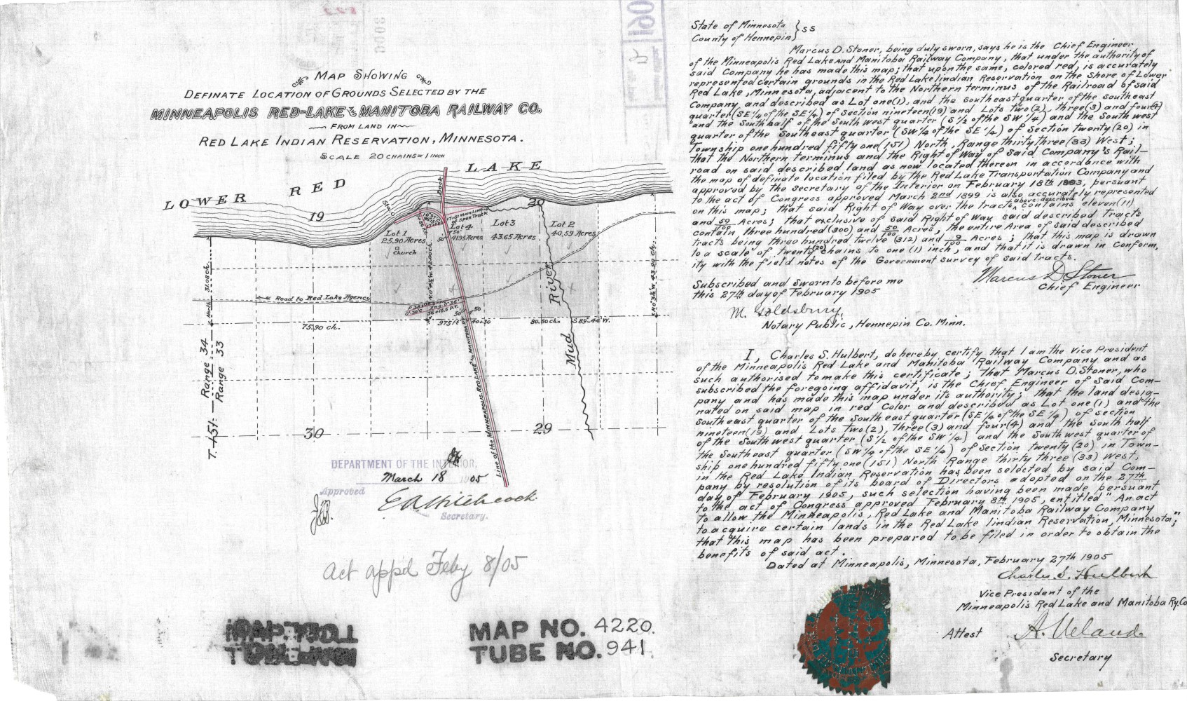 U S V JOSEPH JACKSON RED LAKE INDIAN RESERVATION DIMINISHMENT   USvJJ 